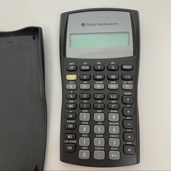 Texas Instruments Business Analyst Calulator S-0706F Functional Slide On Cover - Picture 9 of 16
